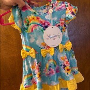 Glimmers rainbow bamboo twirl